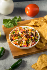 Homemade Organic Cowboy Caviar Dip