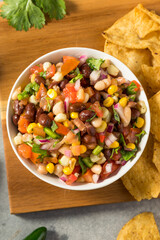 Homemade Organic Cowboy Caviar Dip
