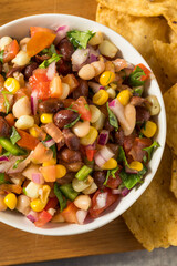 Homemade Organic Cowboy Caviar Dip