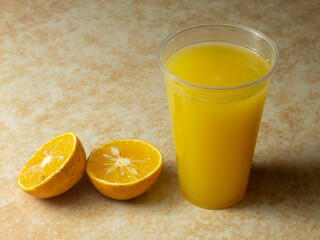 fresh orange juice