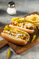 Homemade Chicago Style Depression Dog