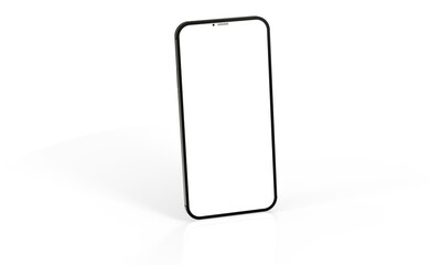 Modern frameless smartphone Mock up