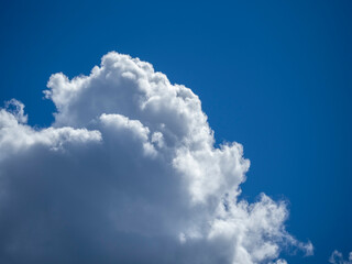 Image of the sky, clouds. Natural background