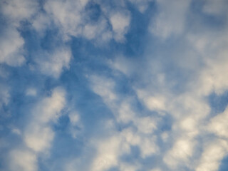 Fototapeta premium Image of the sky, clouds. Natural background