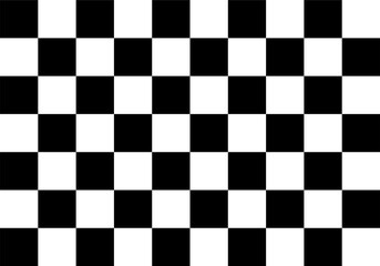 Obraz premium Black and white squares pattern 
