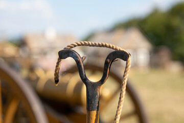 The fuse for old cannon
