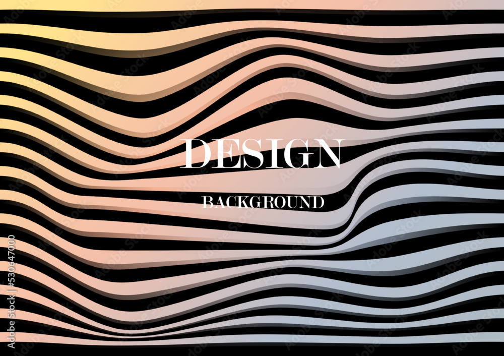 Poster abstract background wavy uneven texture with gradation eps10