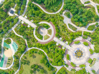 Aerospace in Jurong City Library and Chongming Park, Zhenjiang City, Jiangsu Province