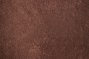 Texture of a brown bath towel. Soft surface as background for your image