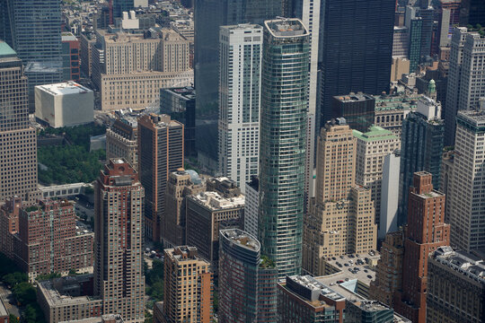 new york city manhattan helicopter tour aerial cityscape © Andrea Izzotti