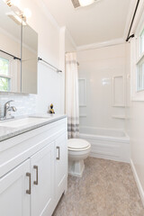 modern up dated light and airy bathroom