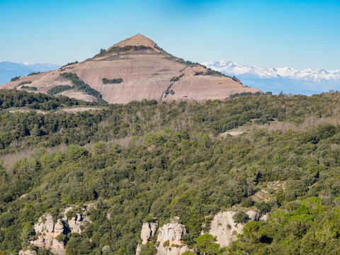 Montcau peak (Catalonia, Spain)