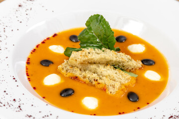 variety of soups and creams from Colombia