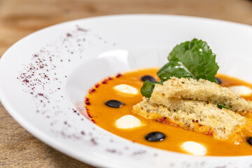 variety of soups and creams from Colombia