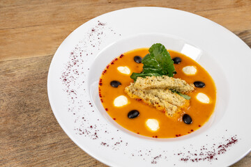 variety of soups and creams from Colombia