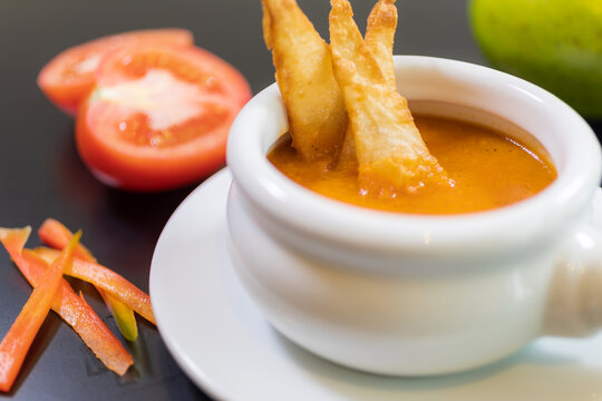 variety of soups and creams from Colombia