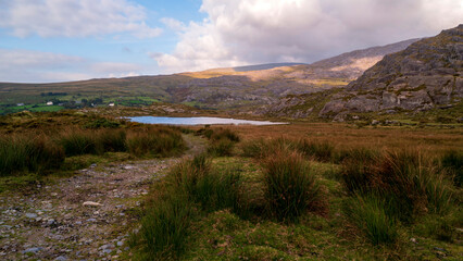 Park Lough at the footstep of Hungry Hill