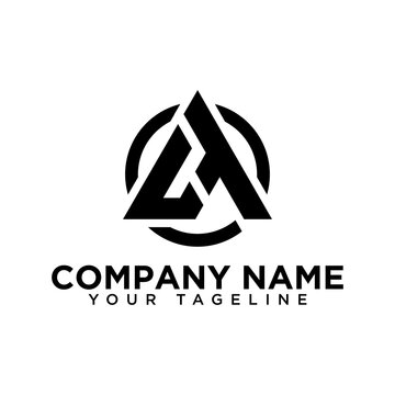 LT logo design and  vector company template