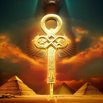 Gold ankh outlet