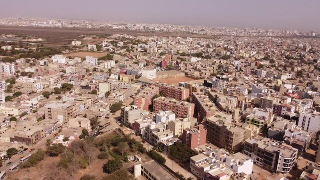 Dakar, Senegal 4 - African City - Ville africaine - Afrique - Taken with drone 