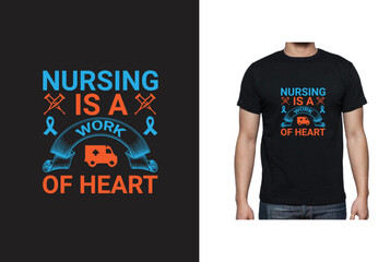 THE NURSING T SHIRT DESIGN