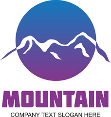 Mountain Logo simple symbol