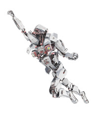 cyber mechis is flying up very fast