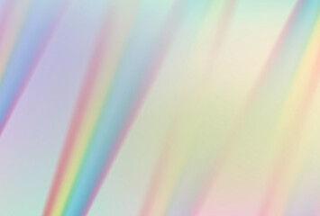 Prismbackground, prism texture. Crystal rainbow lights, refraction effects