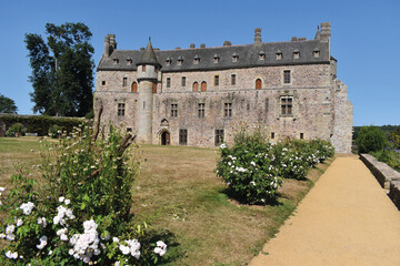 Fototapeta na wymiar Château de la Roche-Jagu