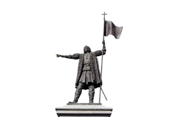 The monument of Christopher Columbus