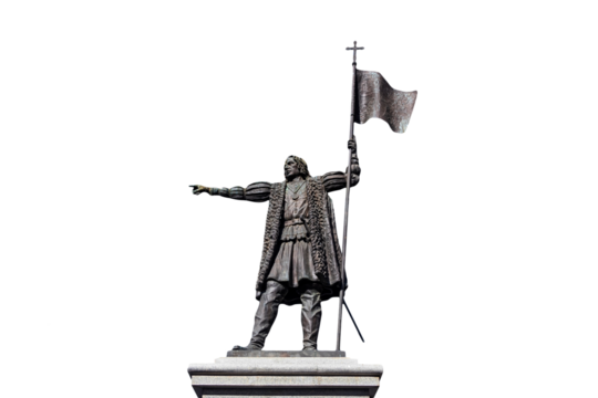 The monument of Christopher Columbus