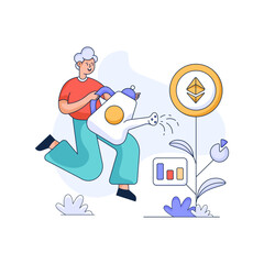 Premium flat illustration of task list 