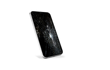 Broken Cracked Screen Mobile - iPhone Broken Screen