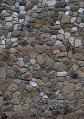 wall made of natural stone