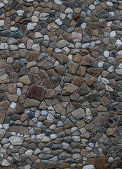 wall made of natural stone
