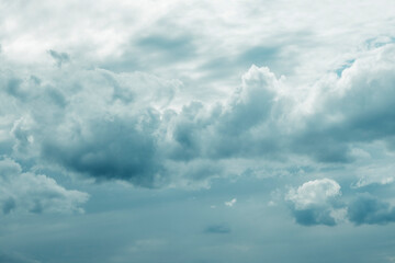 blue sky with clouds