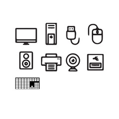 icons for web and applications set