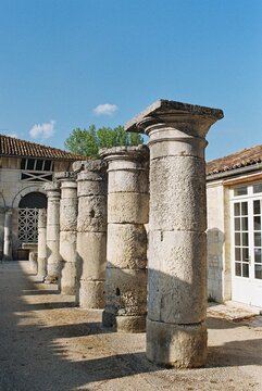 Roman remains, Saintes, Charente-Maritime, Nouvelle-Aquitaine, France.