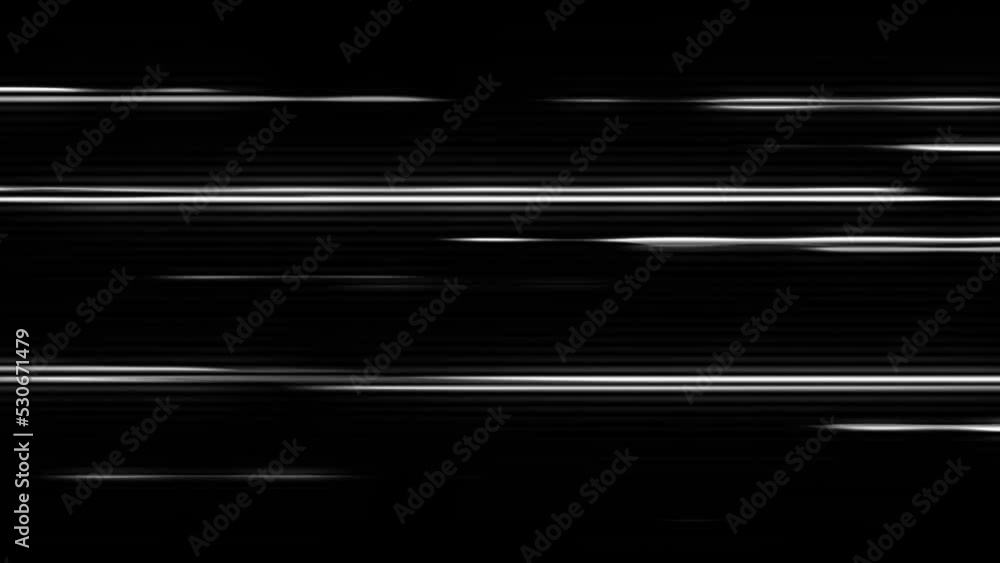 Poster black and white lines slowly flowing loop background
