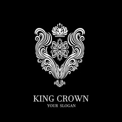 Oriental vector damask patterns for greeting cards and wedding invitations. 