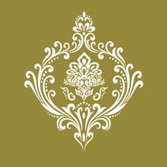 Oriental vector damask patterns for greeting cards and wedding invitations. 