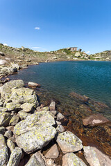 Landscape of Rila Mountain near The Scary lake, Bulgaria