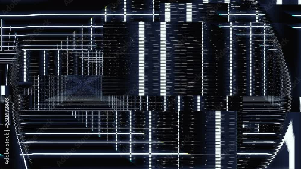 Poster digital geometrical errors data code noise background
