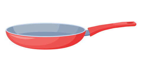 Frying pan isolated on white background. Kitchenware icon vector.
Vector illustration cartoon flat icon isolated on white background.
