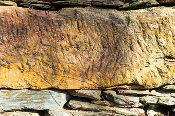 Stone wall texture