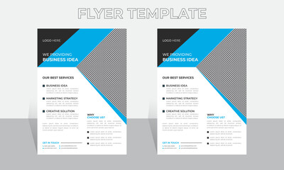 Flyer Design, corporate, business, agency, marketing, flyer, a4, print