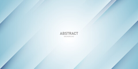 Modern Abstract Background with Diagonal Lines Blue White Gradient Color