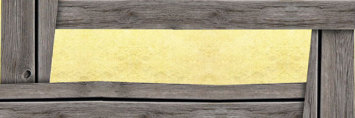 木の板のフレーム