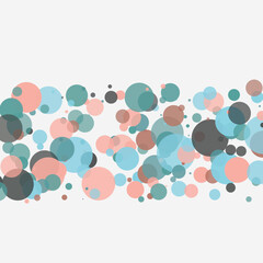 Vector modern design. Circle connection template background