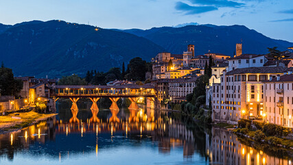 Abend in Bassano del Grappa 